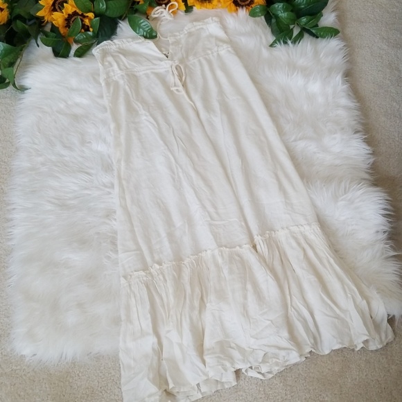 Boho Me Halter Ruffle Hem Maxi Dress - Picture 3 of 5